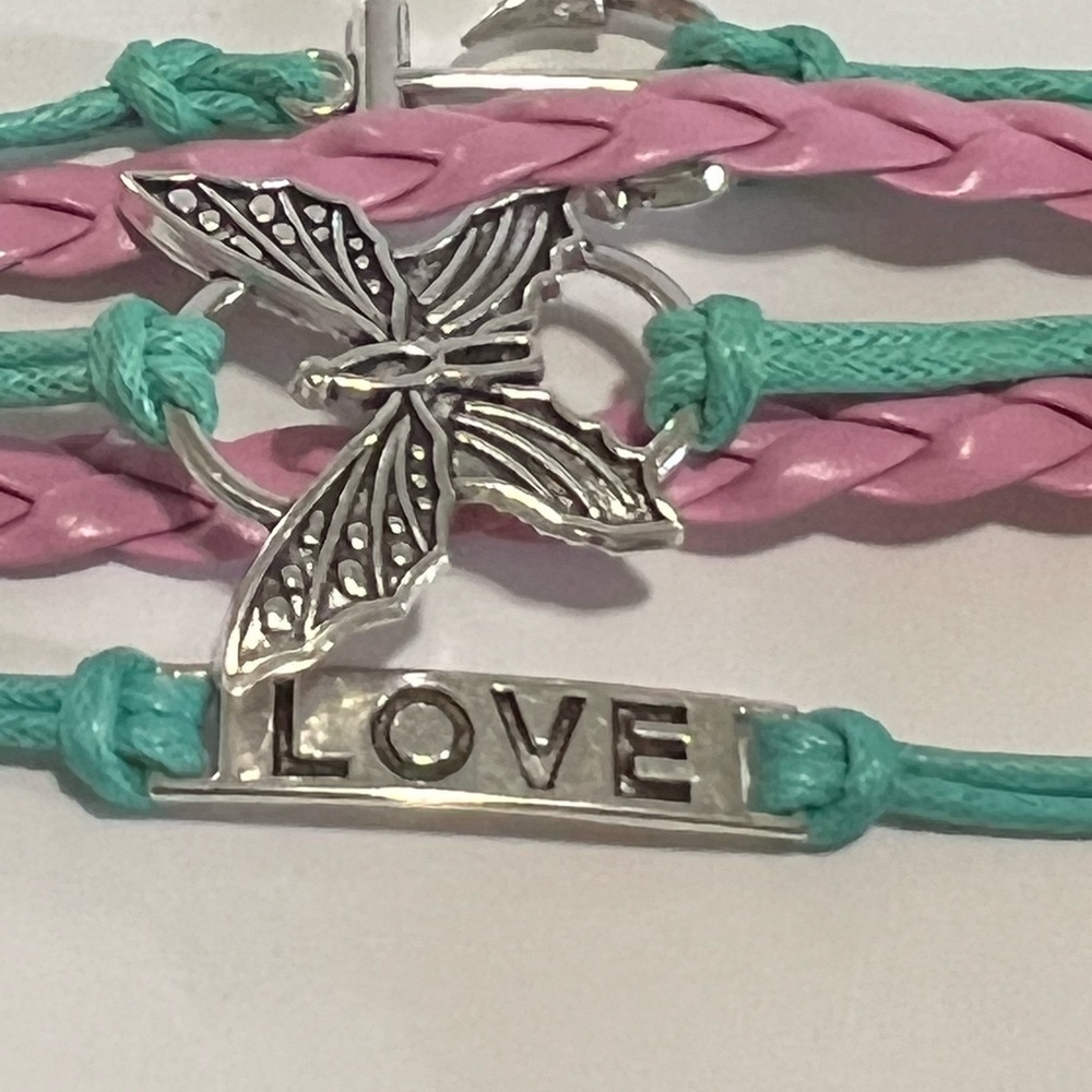 Braided bengal bracelet Love